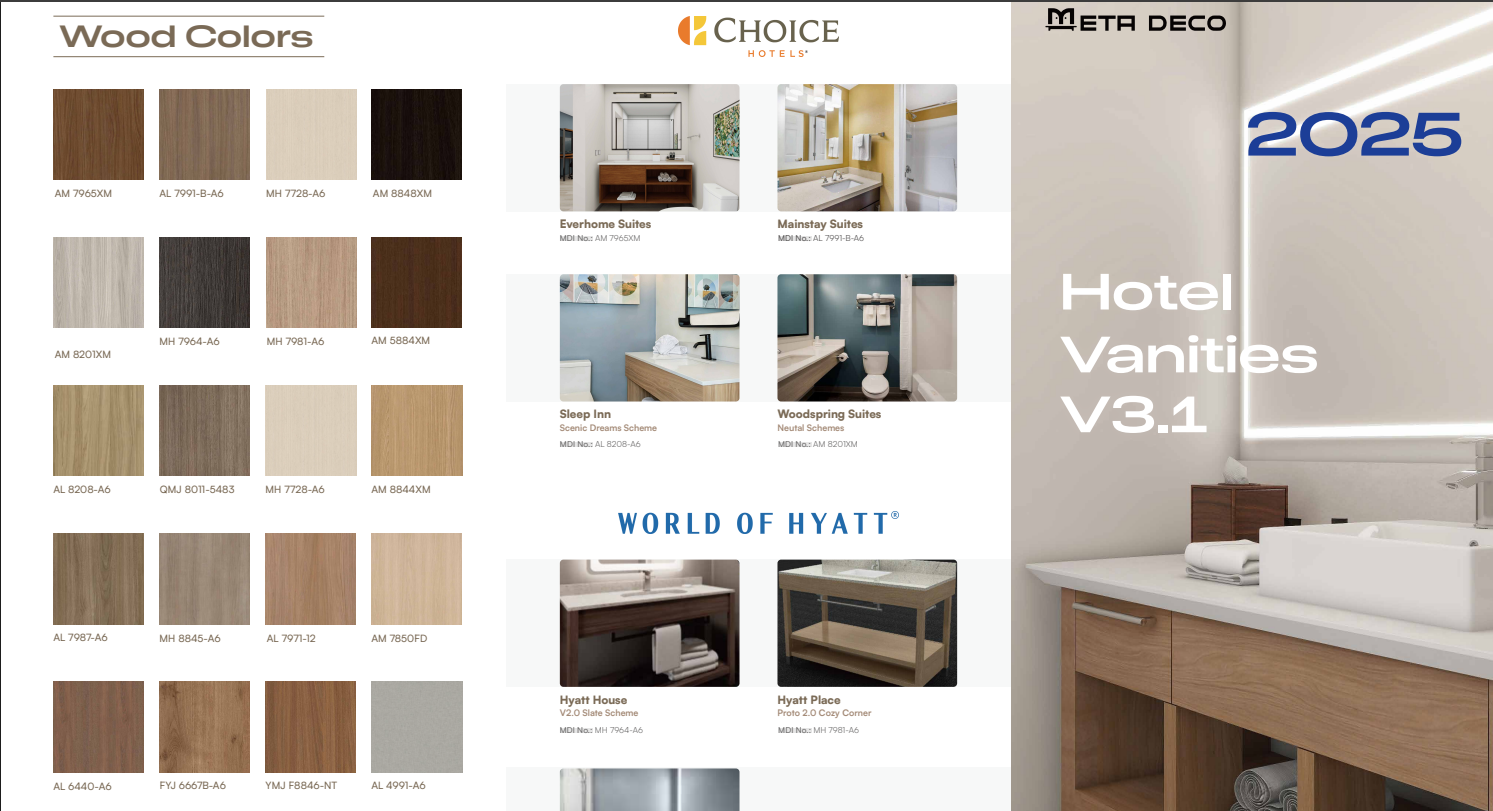 Hotel Vanities V3.1 Catalogue